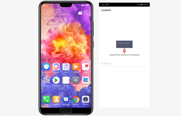 วิธีแก้ไขปัญหา Huawei P20 / P20 Pro ไม่สามารถแชร์โลเคชั่นบนแอป LINE และแอปอื่น ๆ ได้