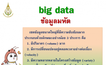 big data (ข้อมูลมหัต)