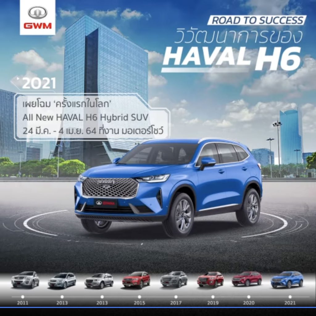 All New HAVAL H6 Hybrid SUV